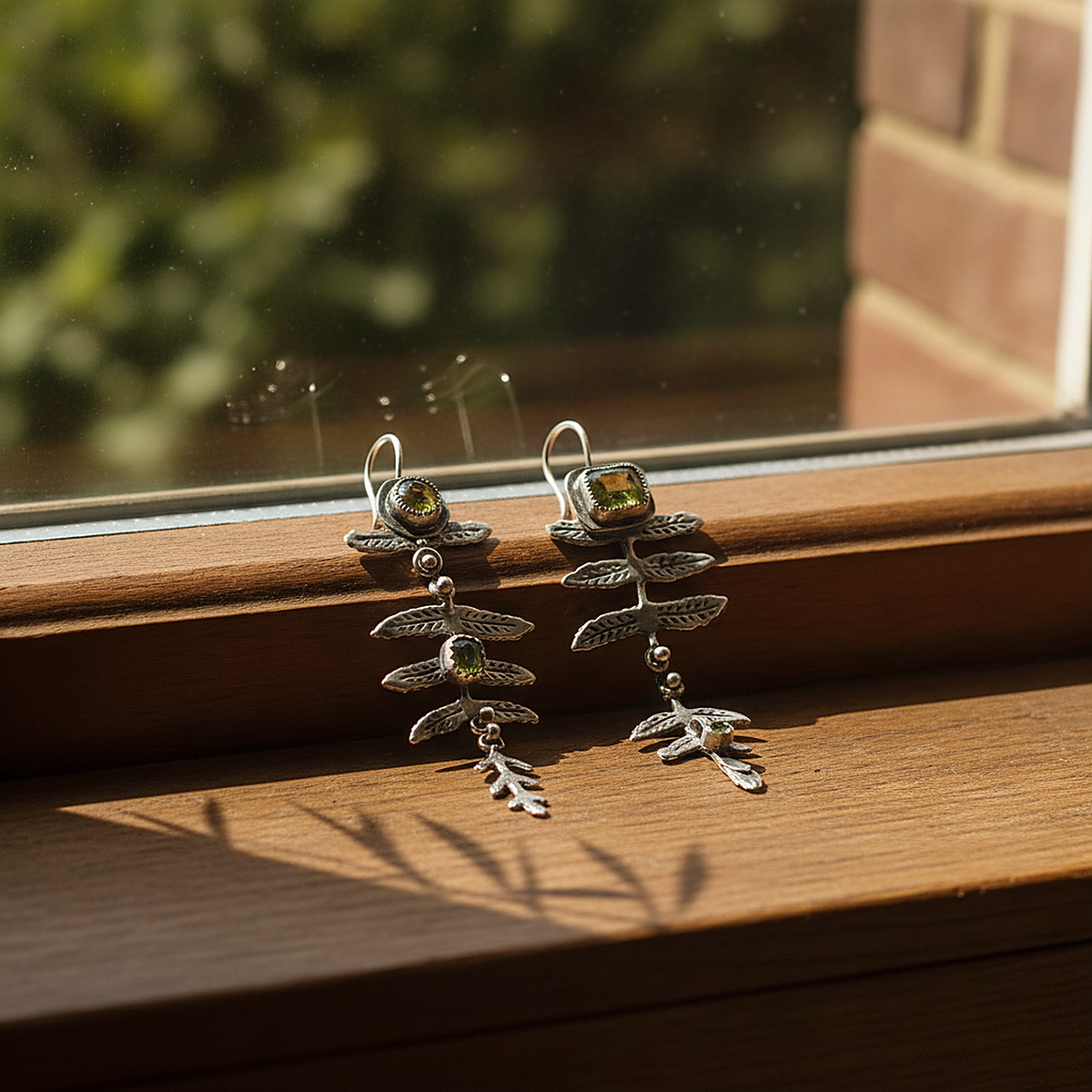 Sylvie Peridot Earrings
