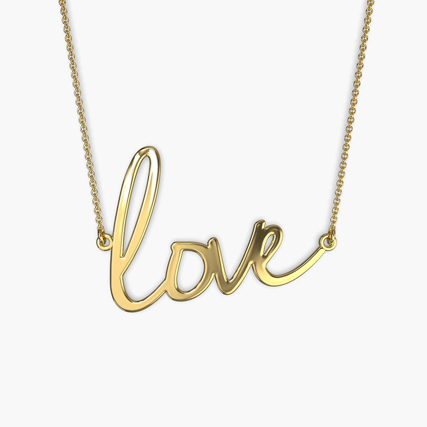 Náhrdelník Love Script
