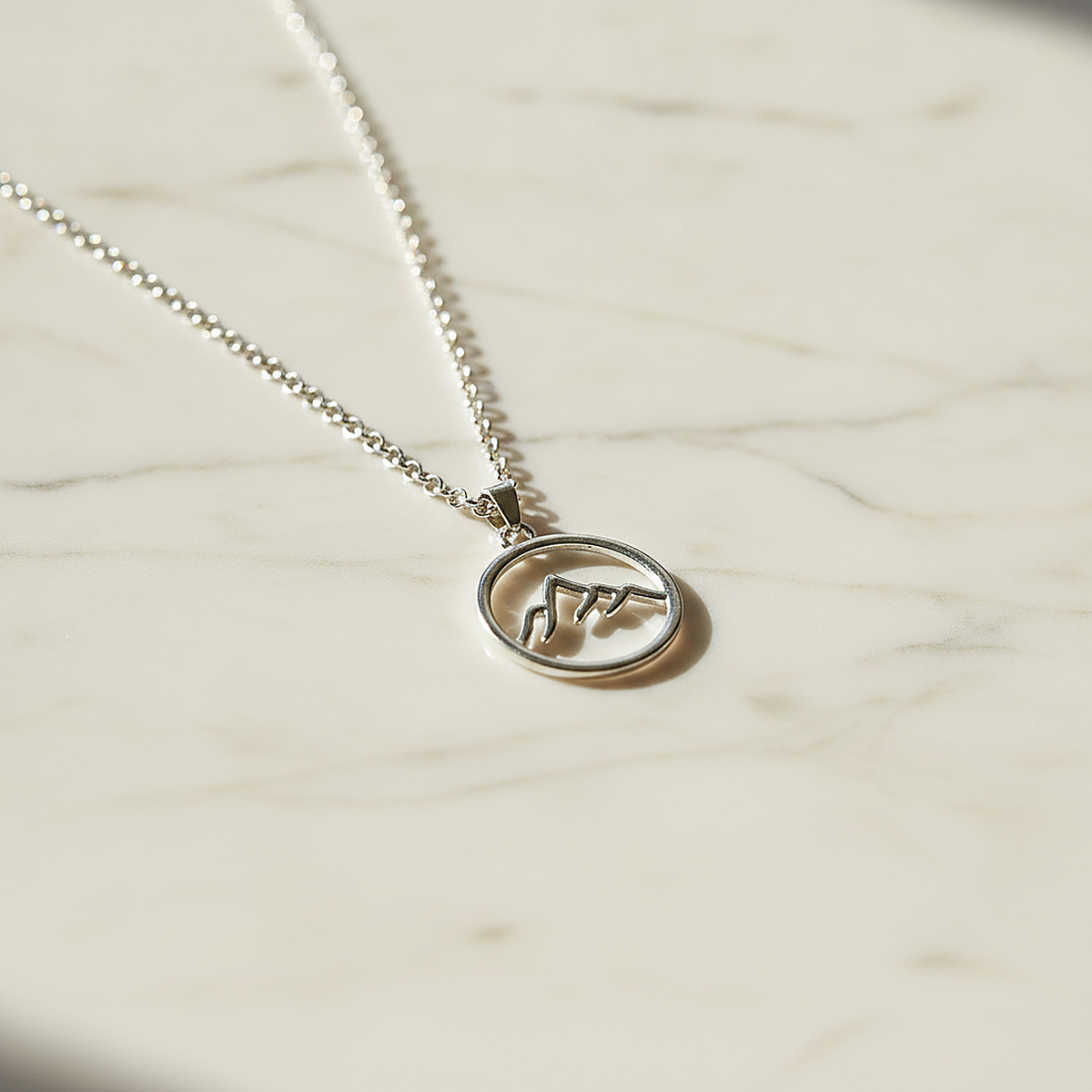 Valentine Silver Necklace
