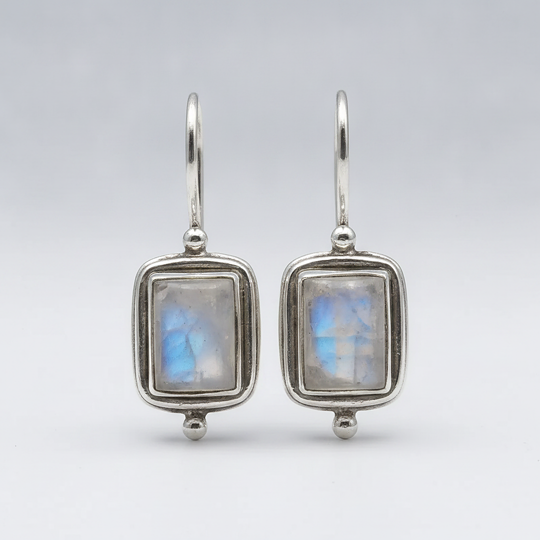 Aurelie Moonstone Earrings