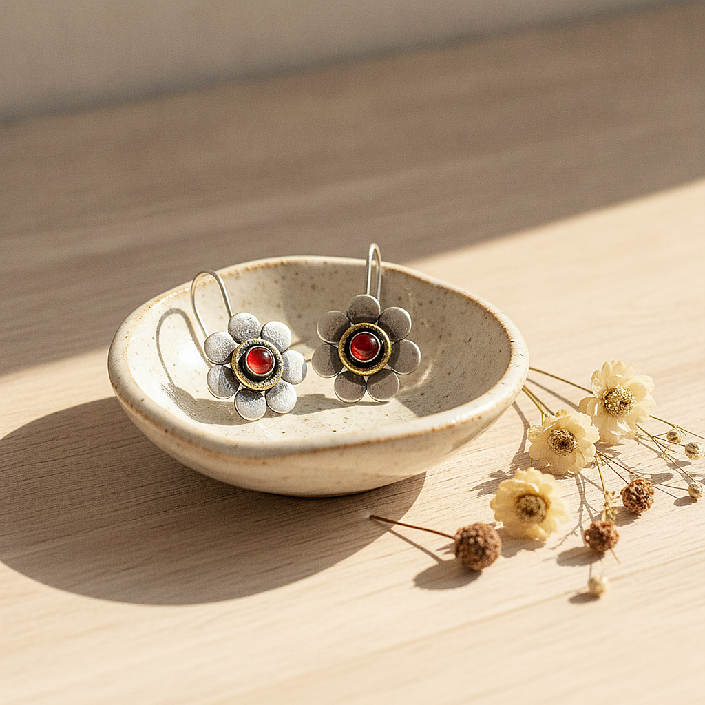 Clemence Crystal Earrings