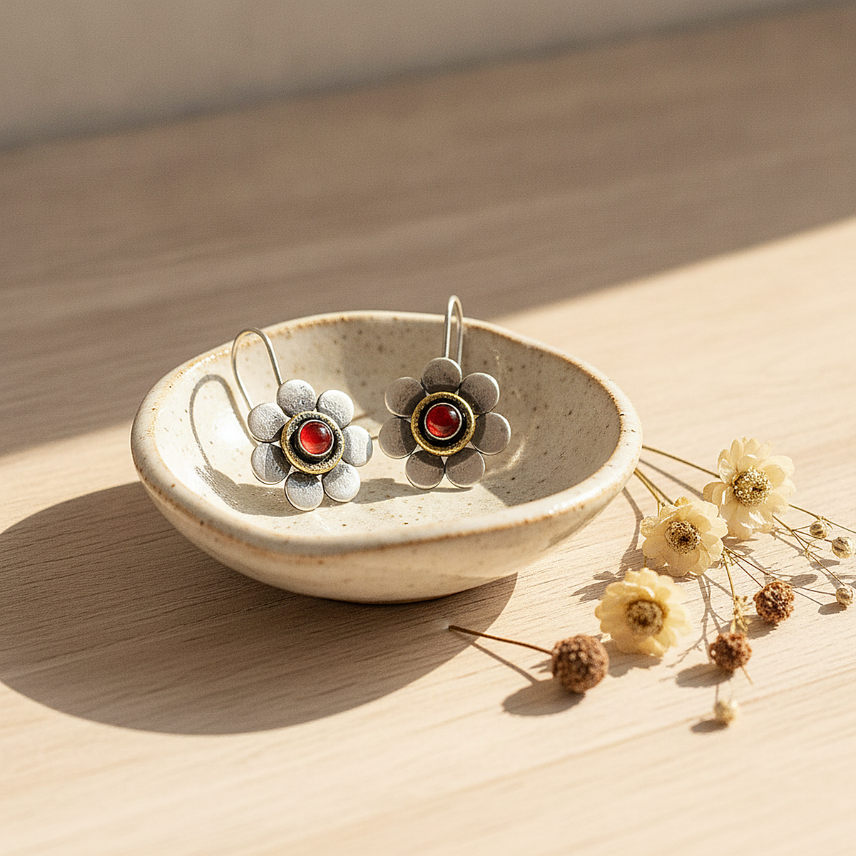 Clemence Crystal Earrings