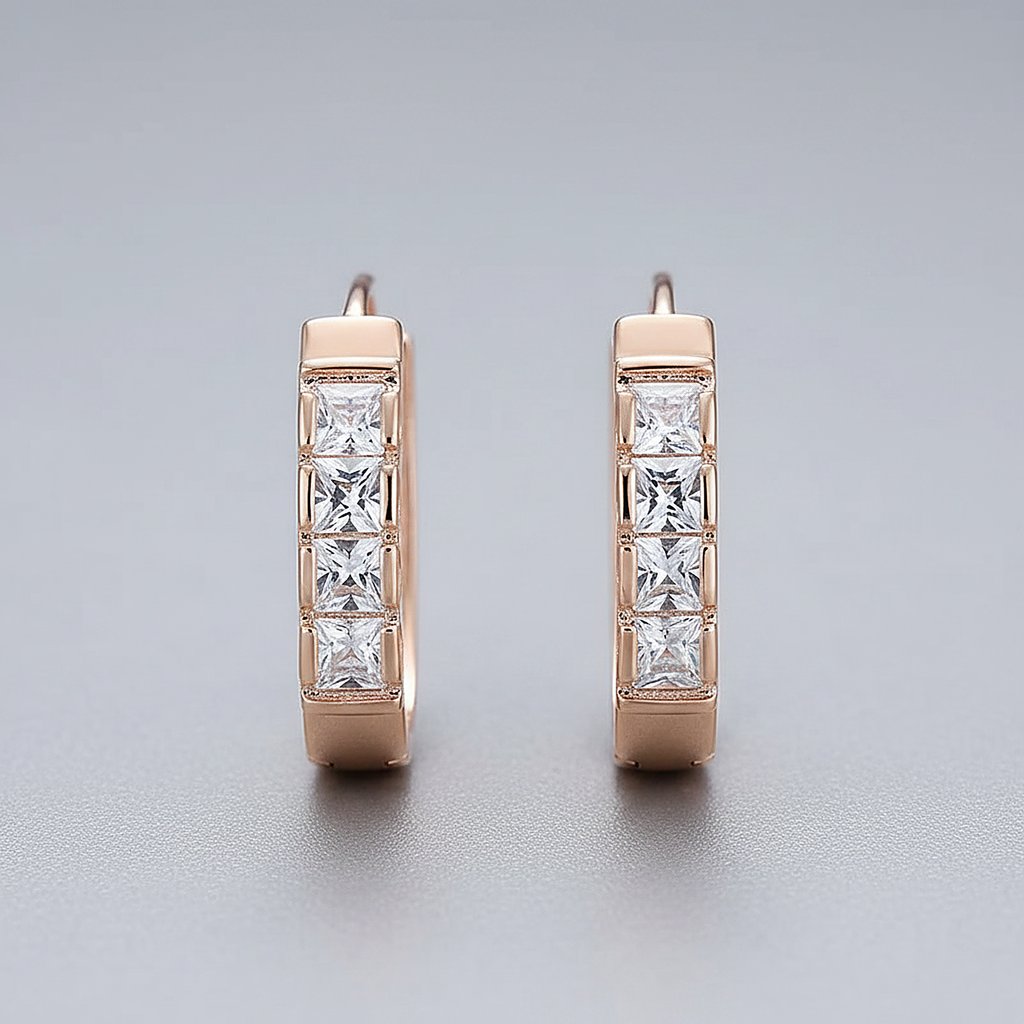 Sylvie Zirconia Earrings