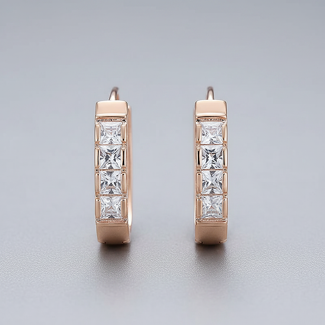 Sylvie Zirconia Earrings