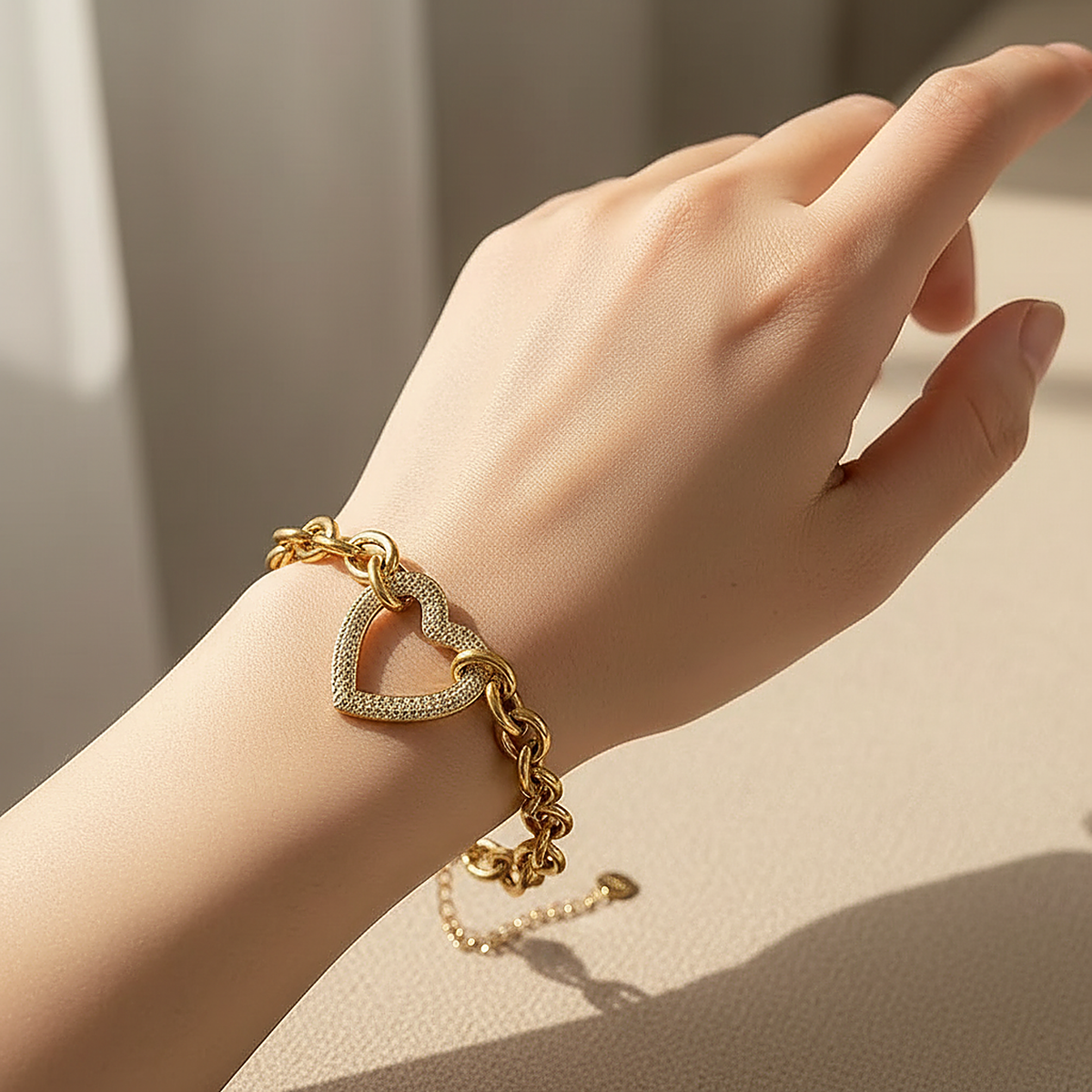 Bracelet doré Aurelie