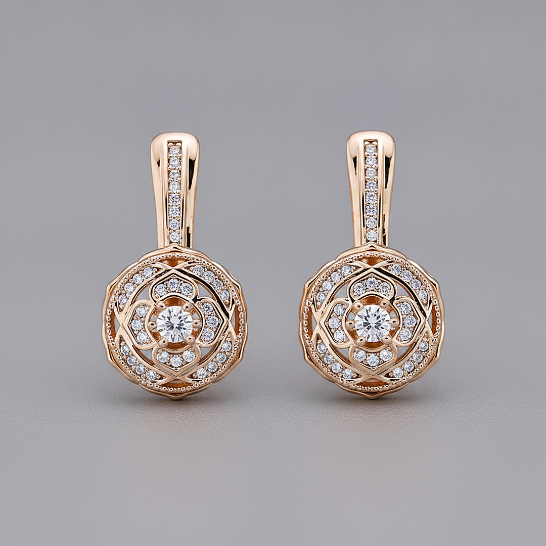 Clemence Zirconia Earrings