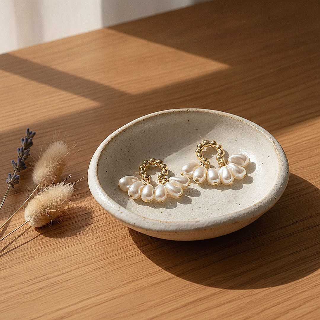 Camille Pearl Earrings