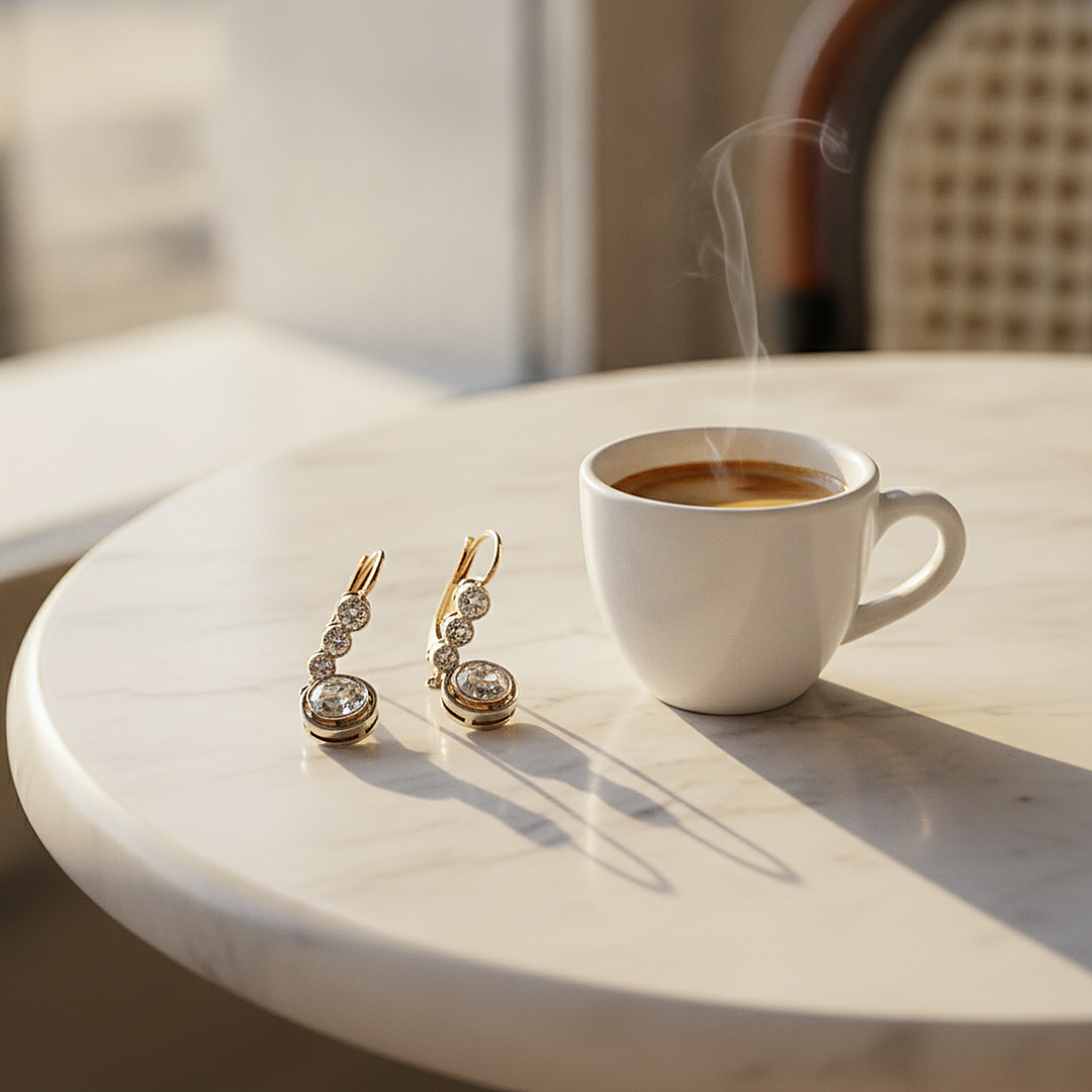 Nerine Zirconia Earrings