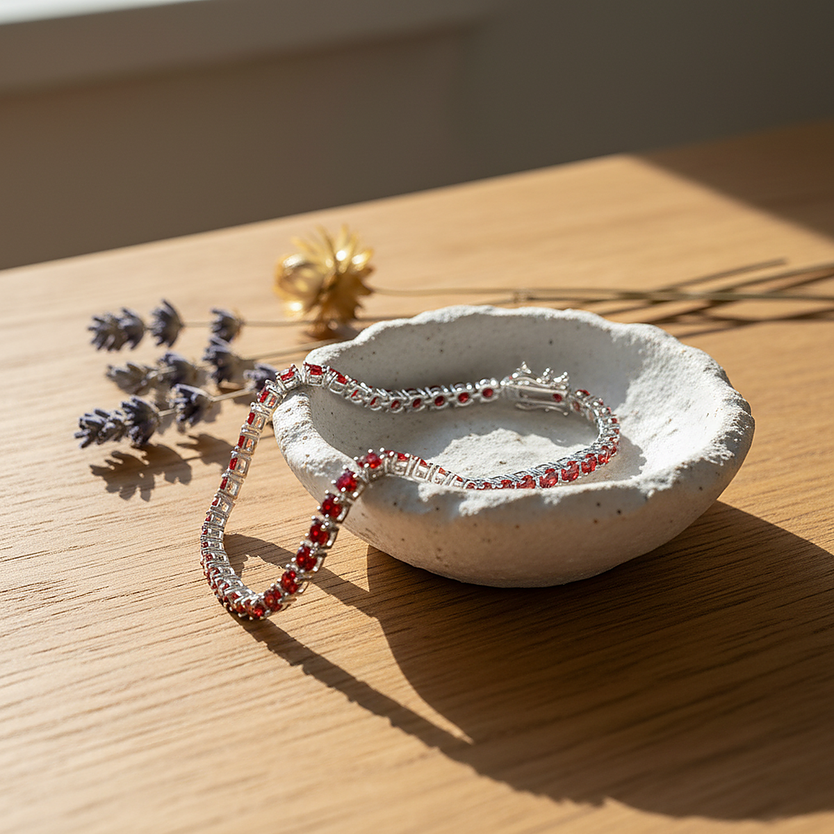 Coralie Ruby Bracelet