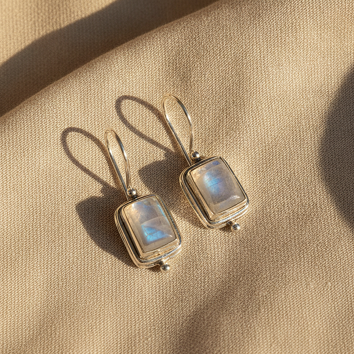 Coralie Moonstone Earrings