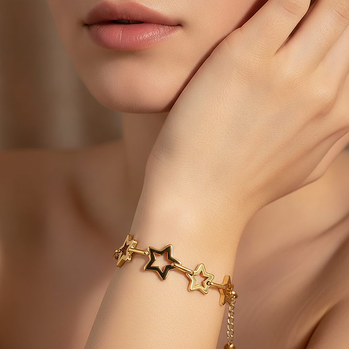 Wisteria Gold Bracelet