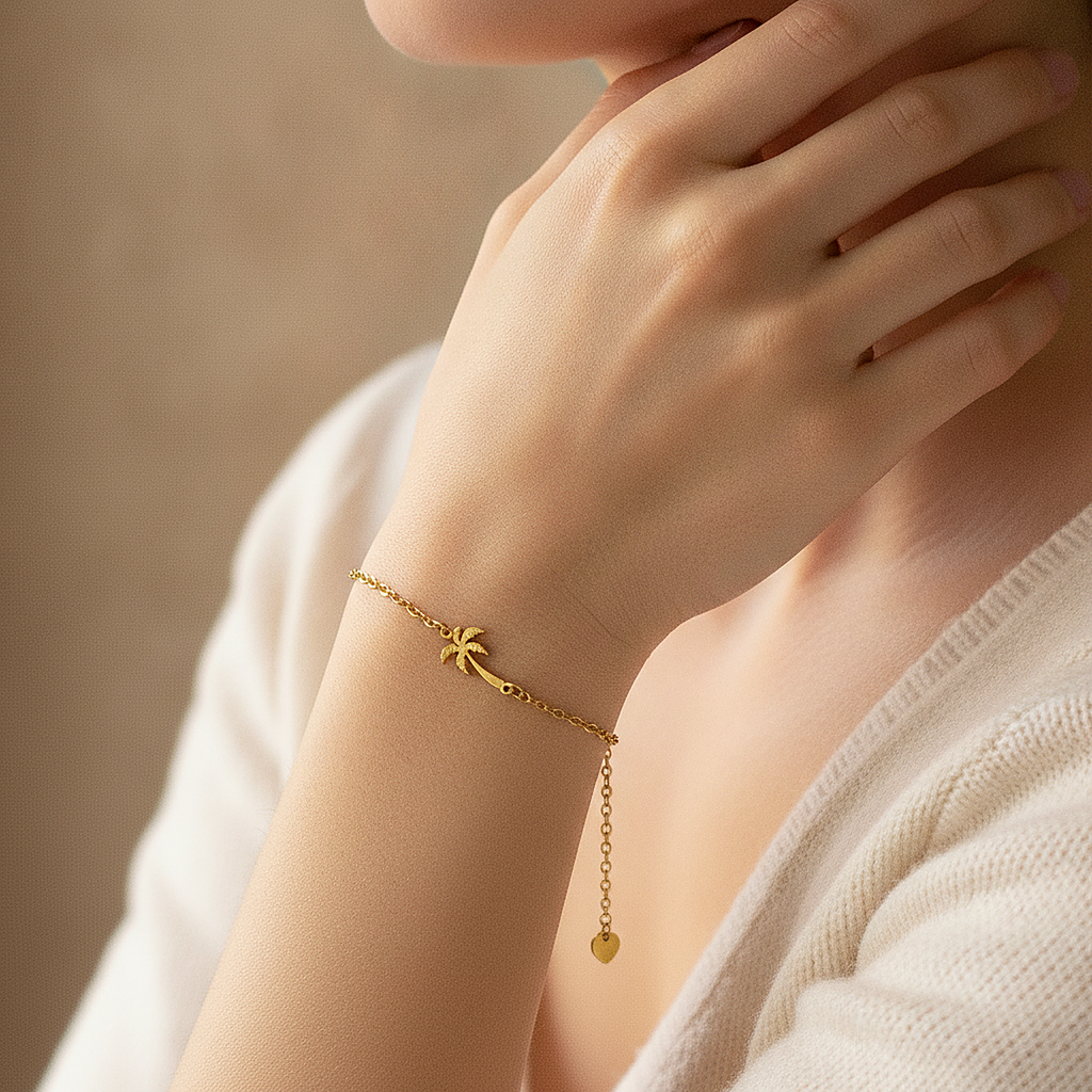 Fleur Gold Bracelet