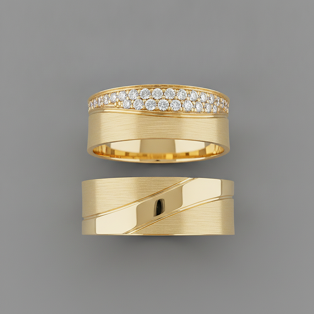 Goldschmuck-Set Ondina