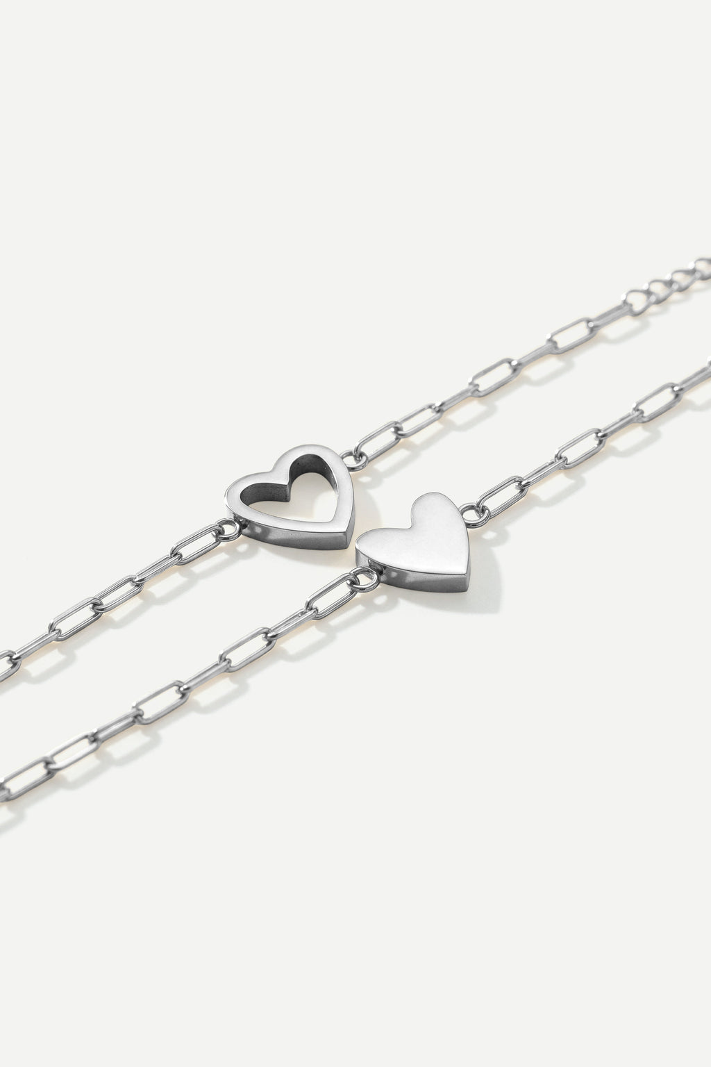 Set de Pulseras Corazón Ajuste Perfecto