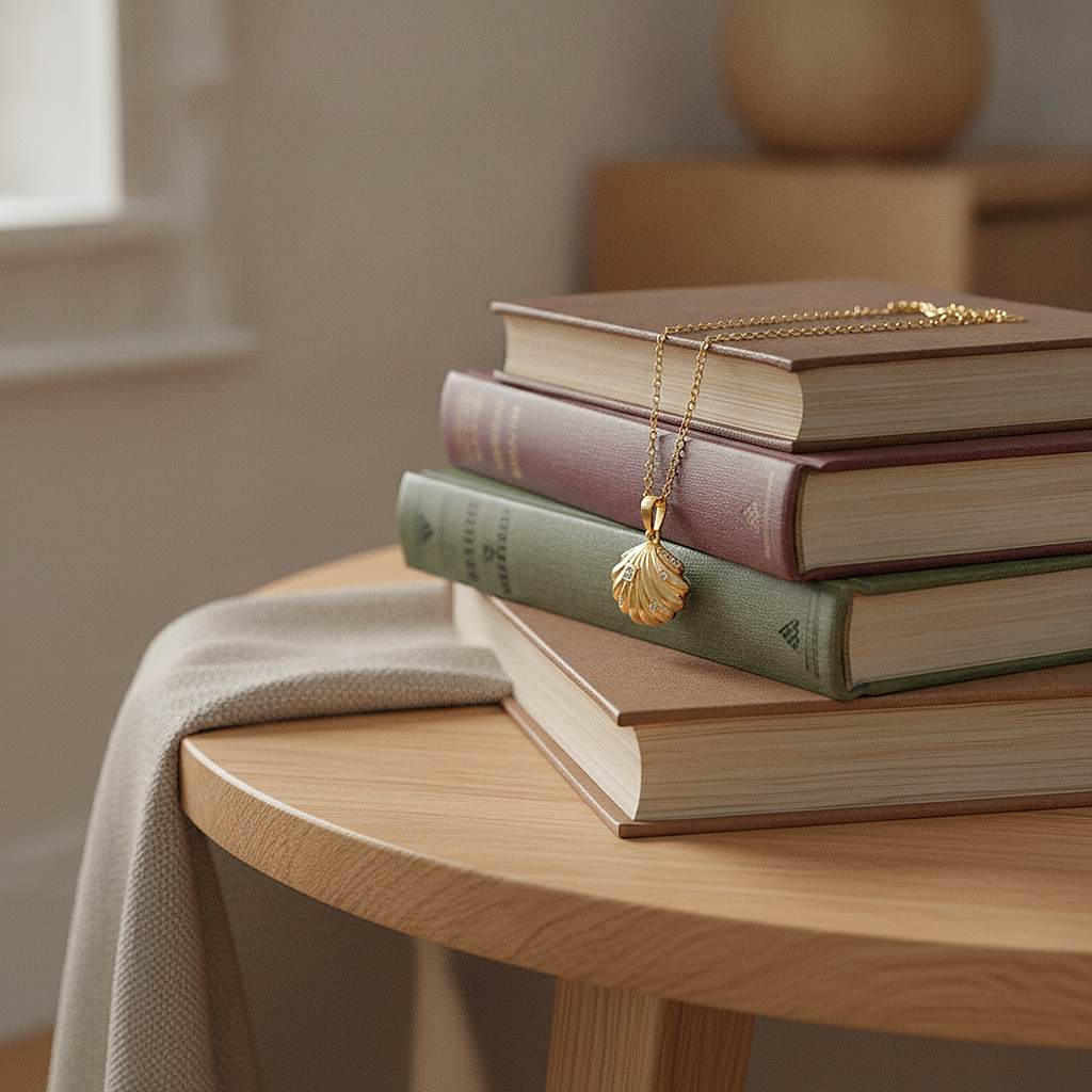 Lourdes Gold Necklace