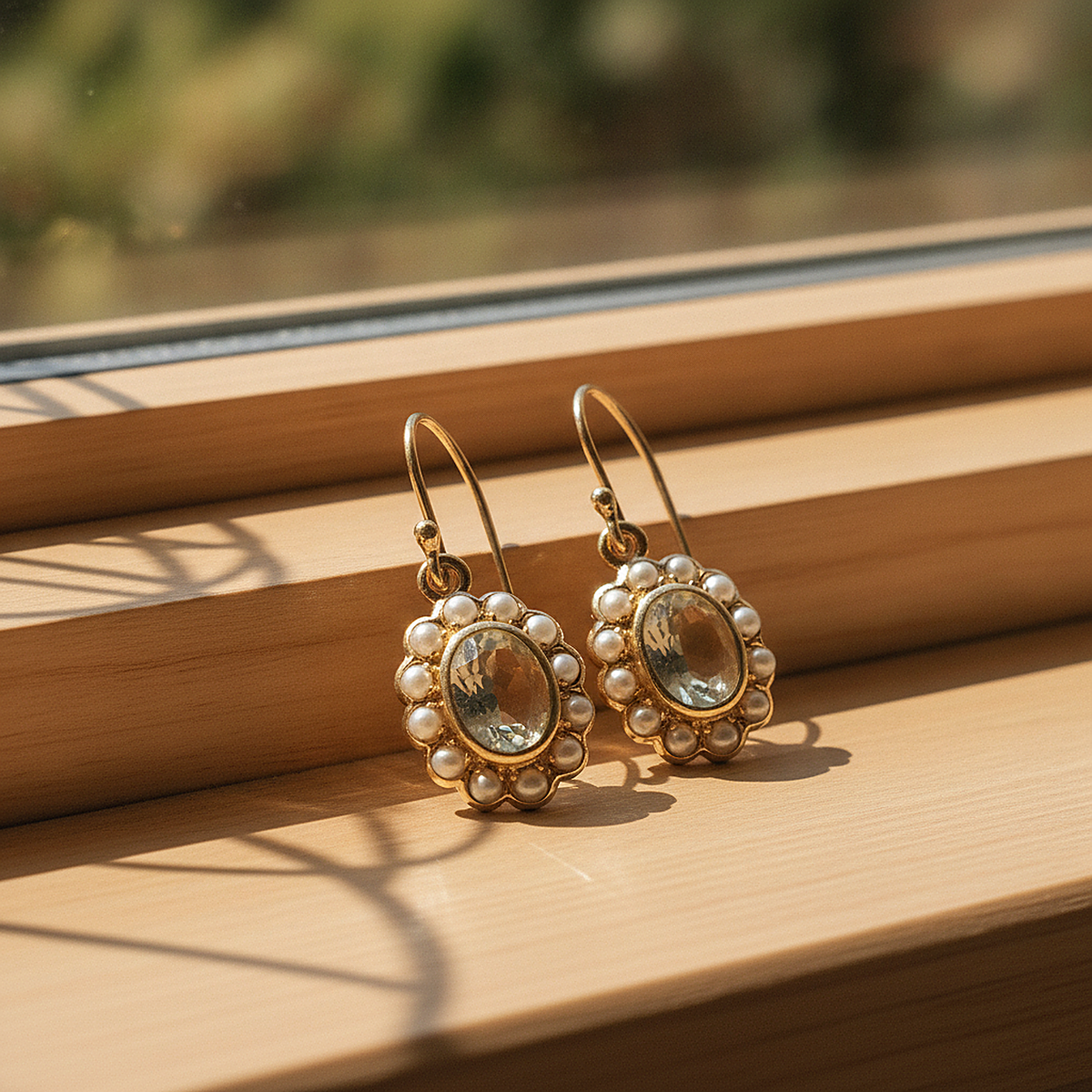 Rhea Pearl Earrings