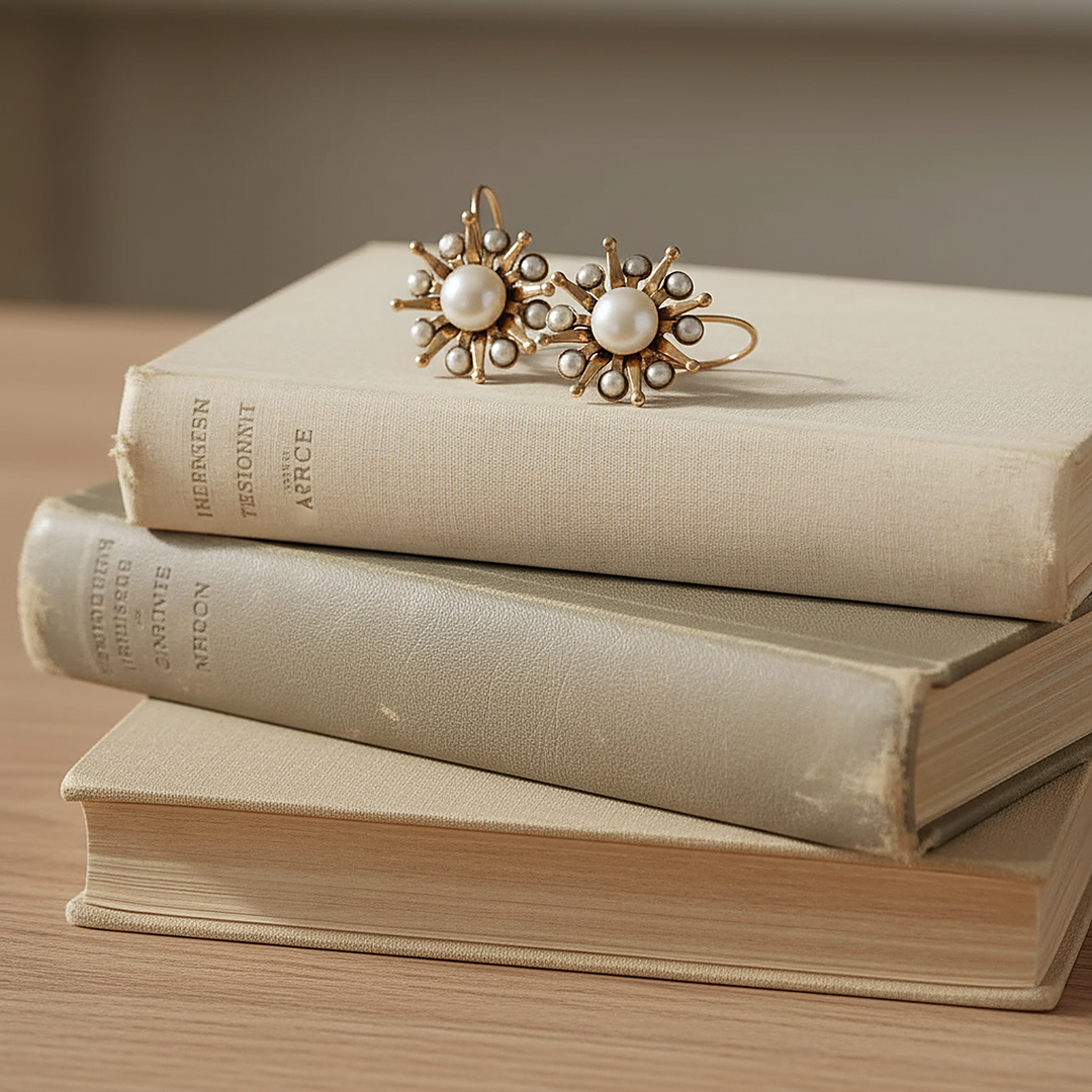 Boucles d’oreilles en perles Blythe