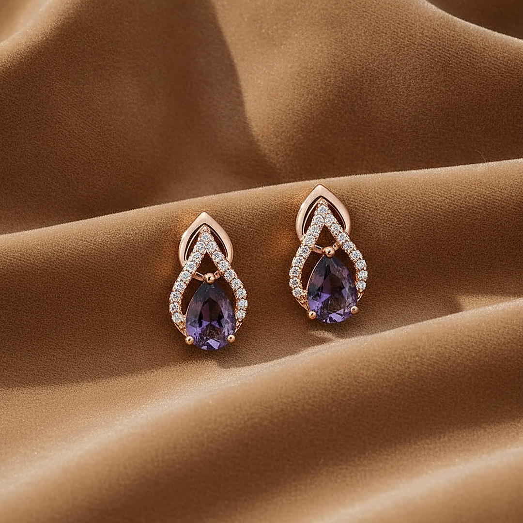 Genevieve Zirconia Earrings