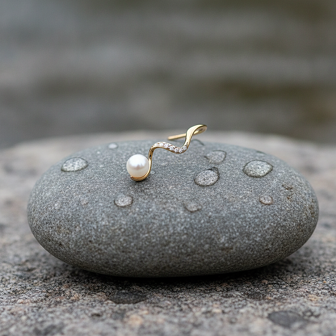Dvora Pearl Earrings