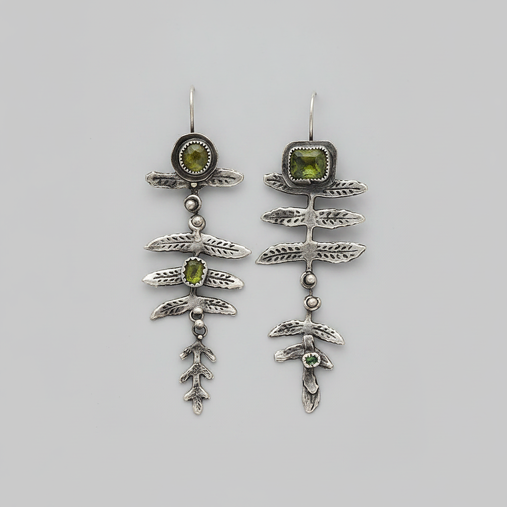 Rosalie Peridot Earrings