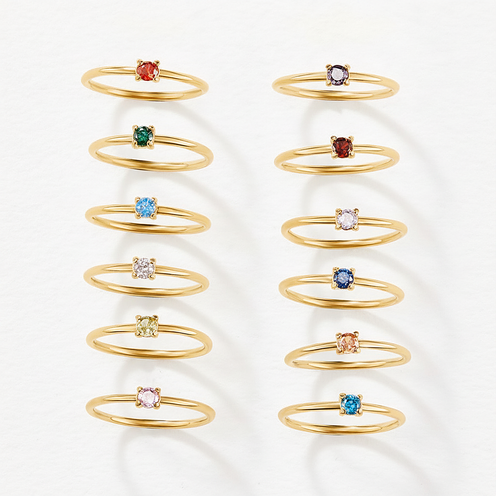 Fleur Gold Jewelry Set