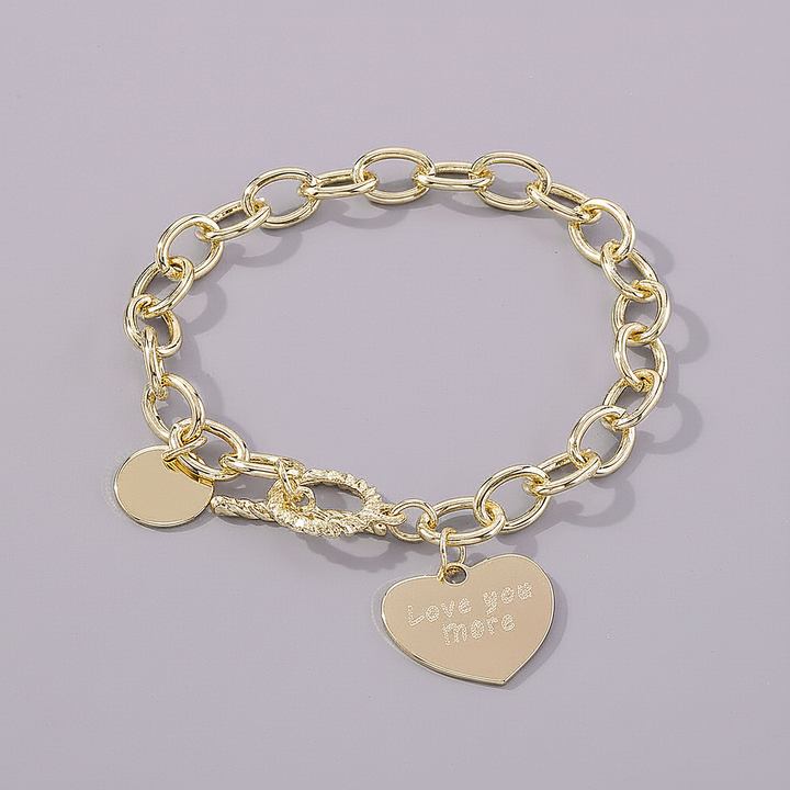 Valentine-Goldarmband
