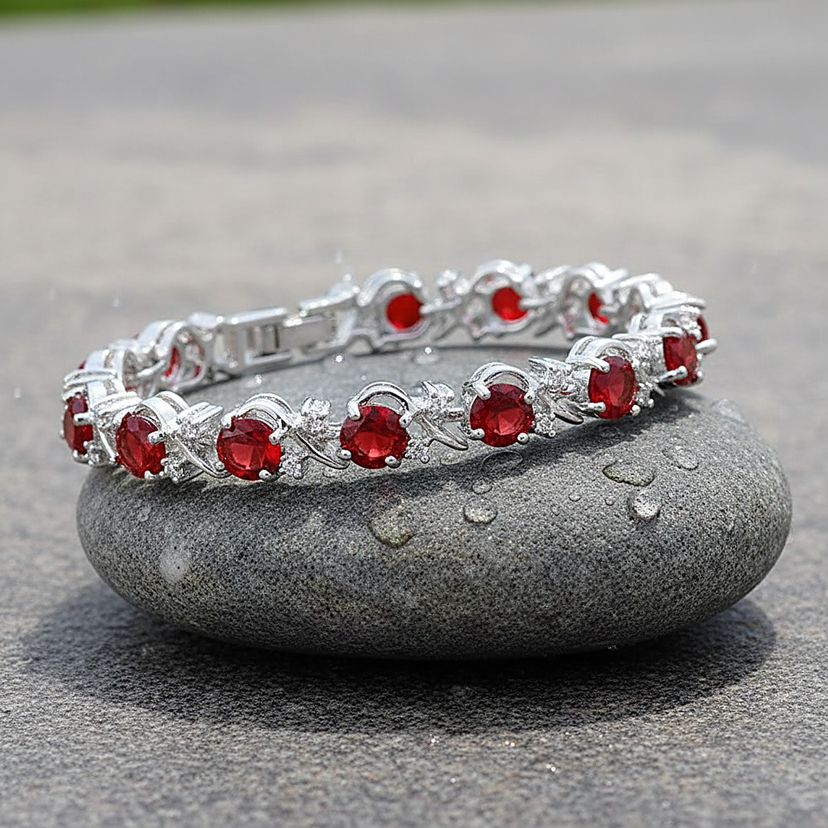 Oceane Ruby Bracelet