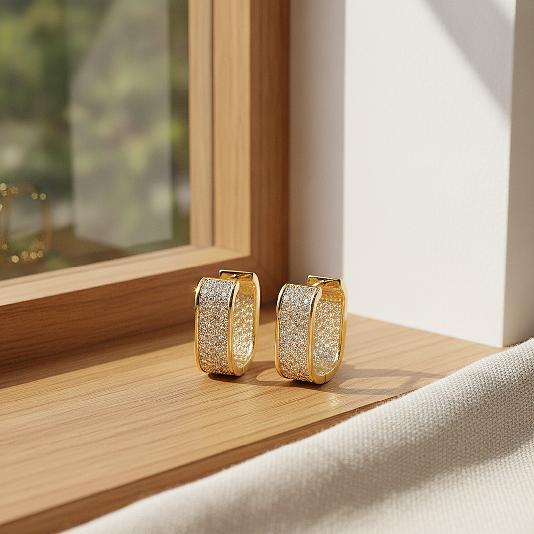Vionnet Crystal Earrings