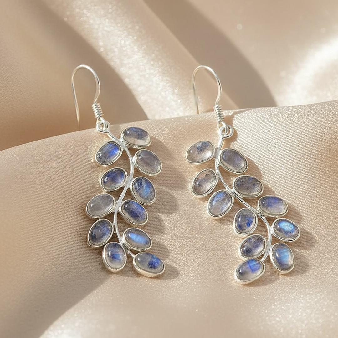 Liviana Moonstone Earrings