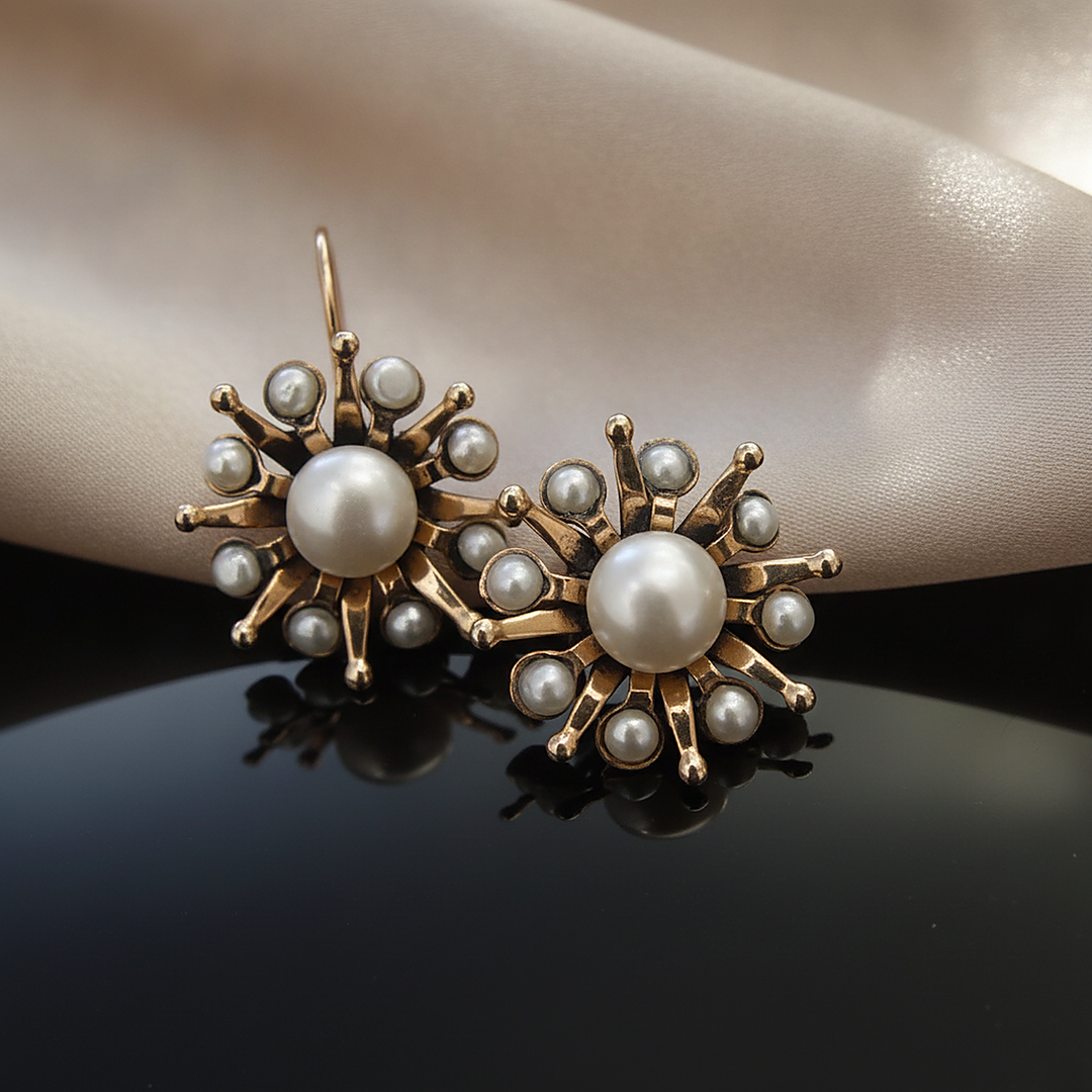 Boucles d’oreilles en perles Blythe