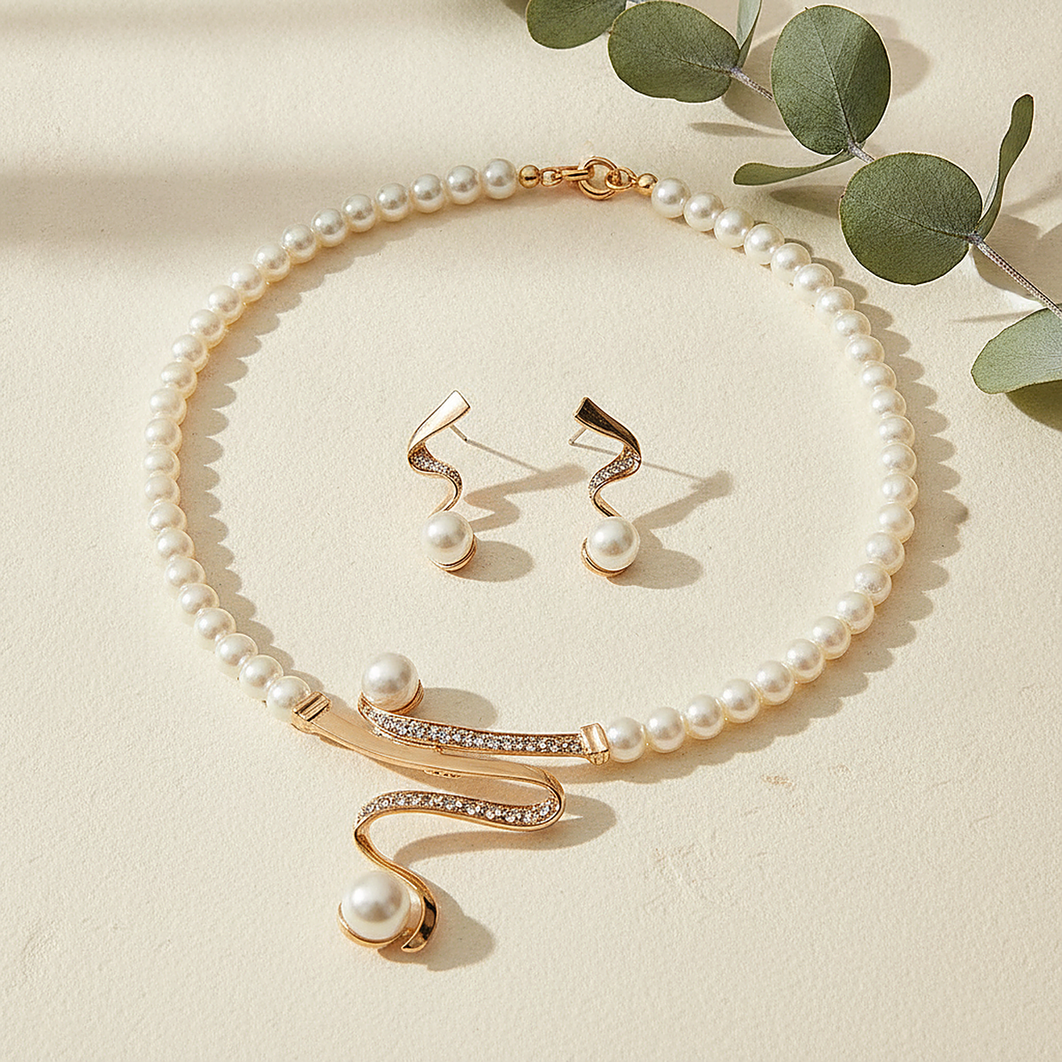 Boucles d’oreilles en perles Ophira