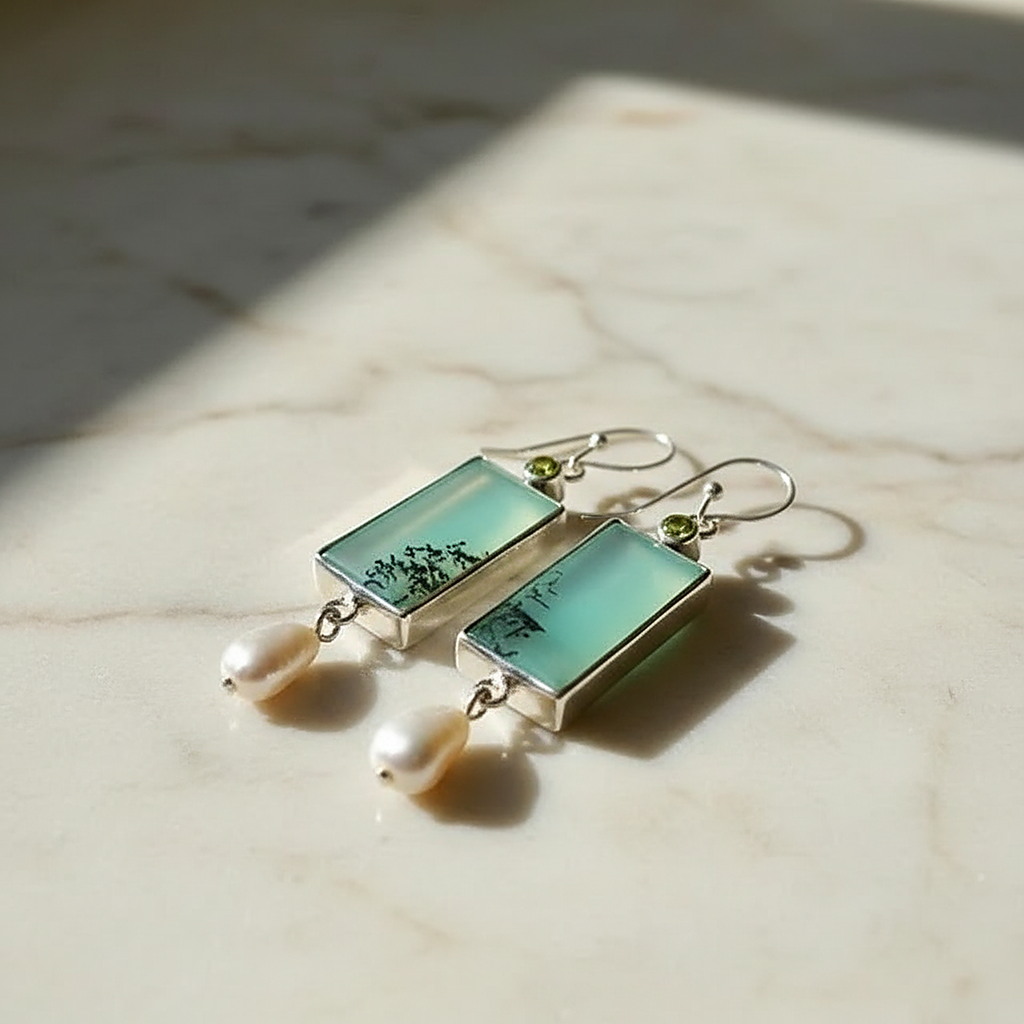 Soleil Pearl Earrings