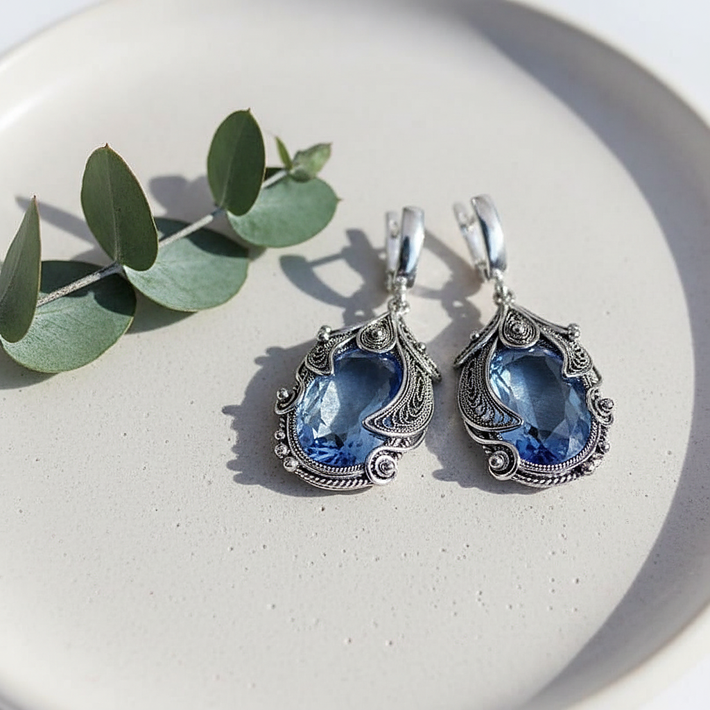 Thea Crystal Earrings