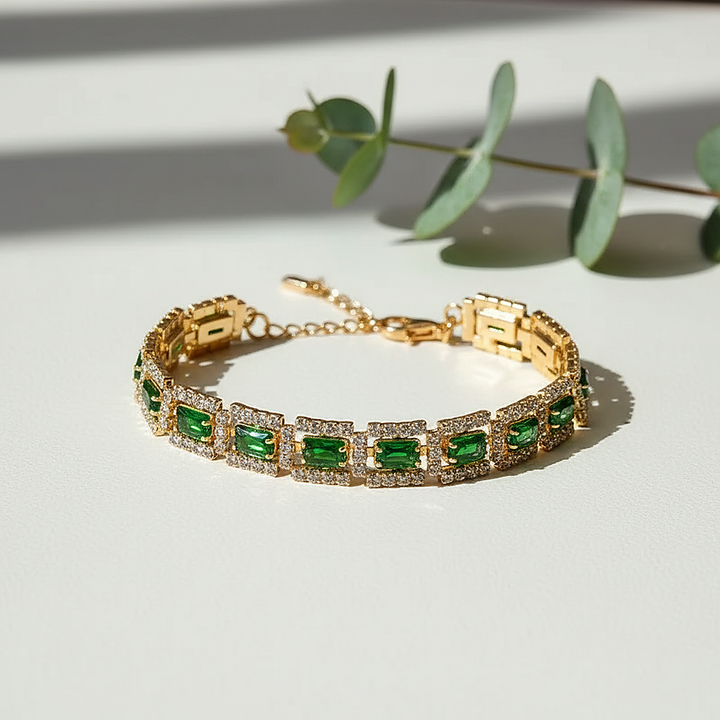 Elise Emerald Bracelet