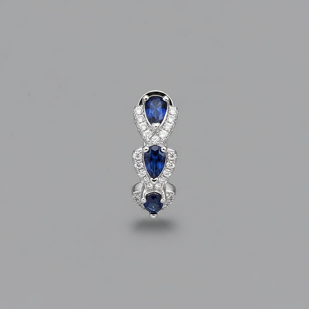 Pendientes Verena Sapphire