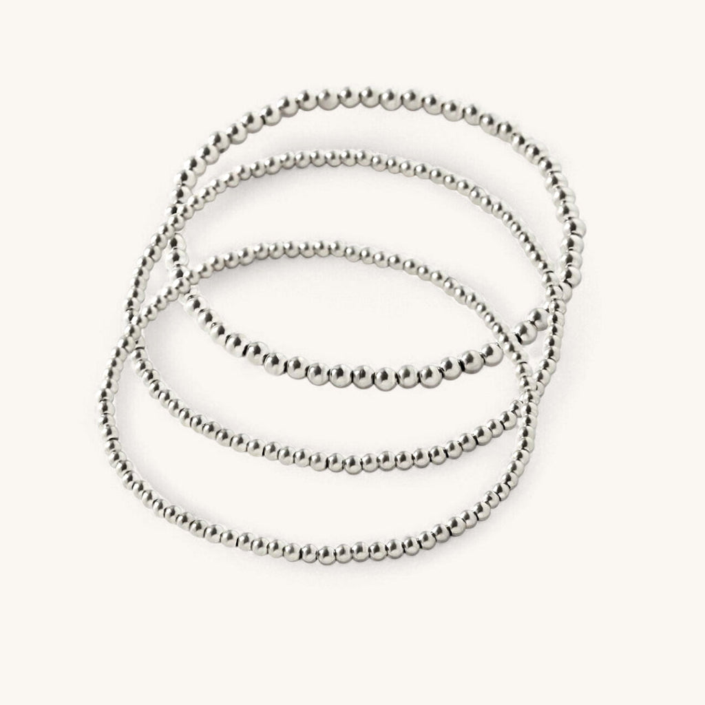 Conjunto de pulseras apilables con cuentas 433