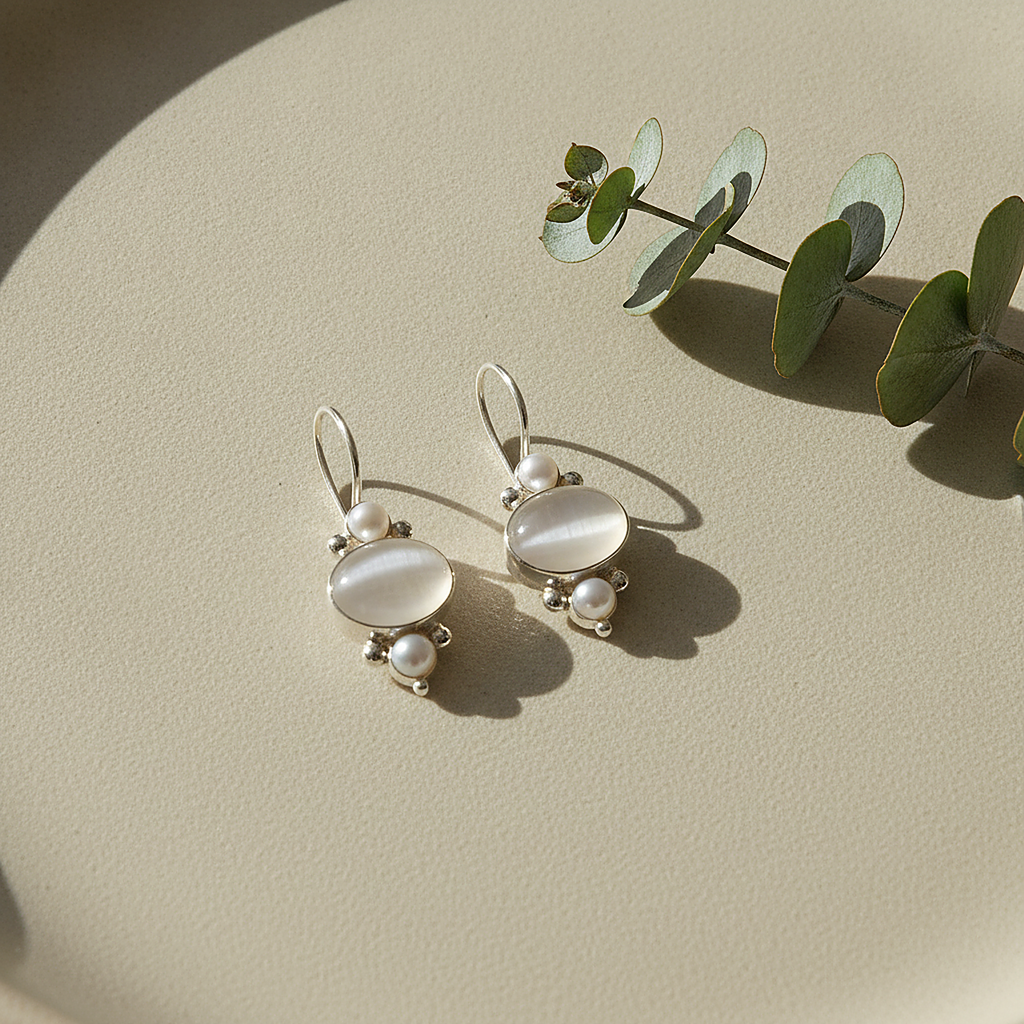 Ilaria Pearl Earrings