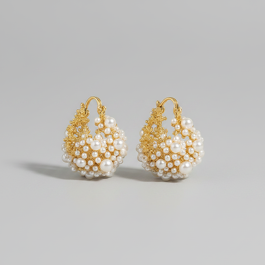 Lourdes Pearl Earrings