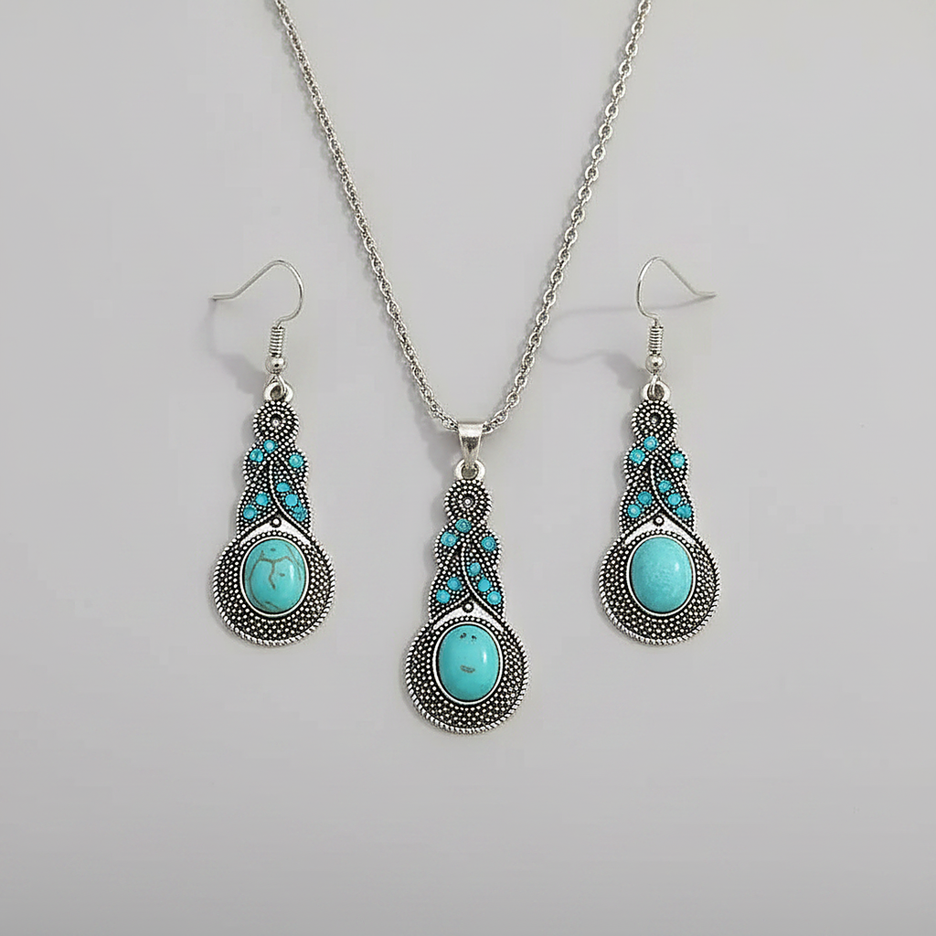 Marisole Turquoise Jewelry Set