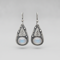 Boucles d’oreilles Blythe en pierre de lune