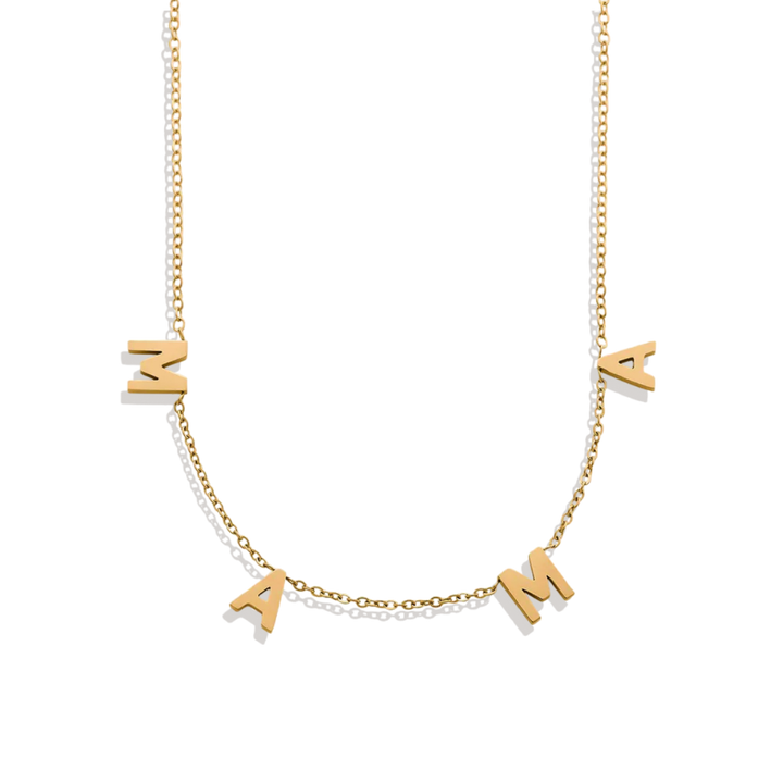 The MAMA Letter Necklace