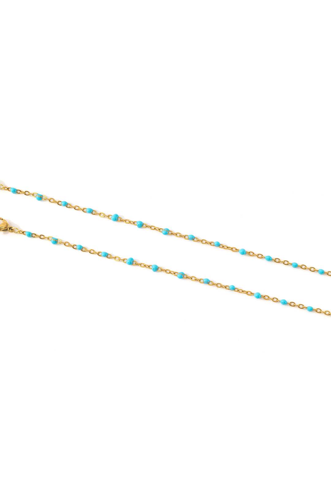 Turquoise Beaded Station Bracelet