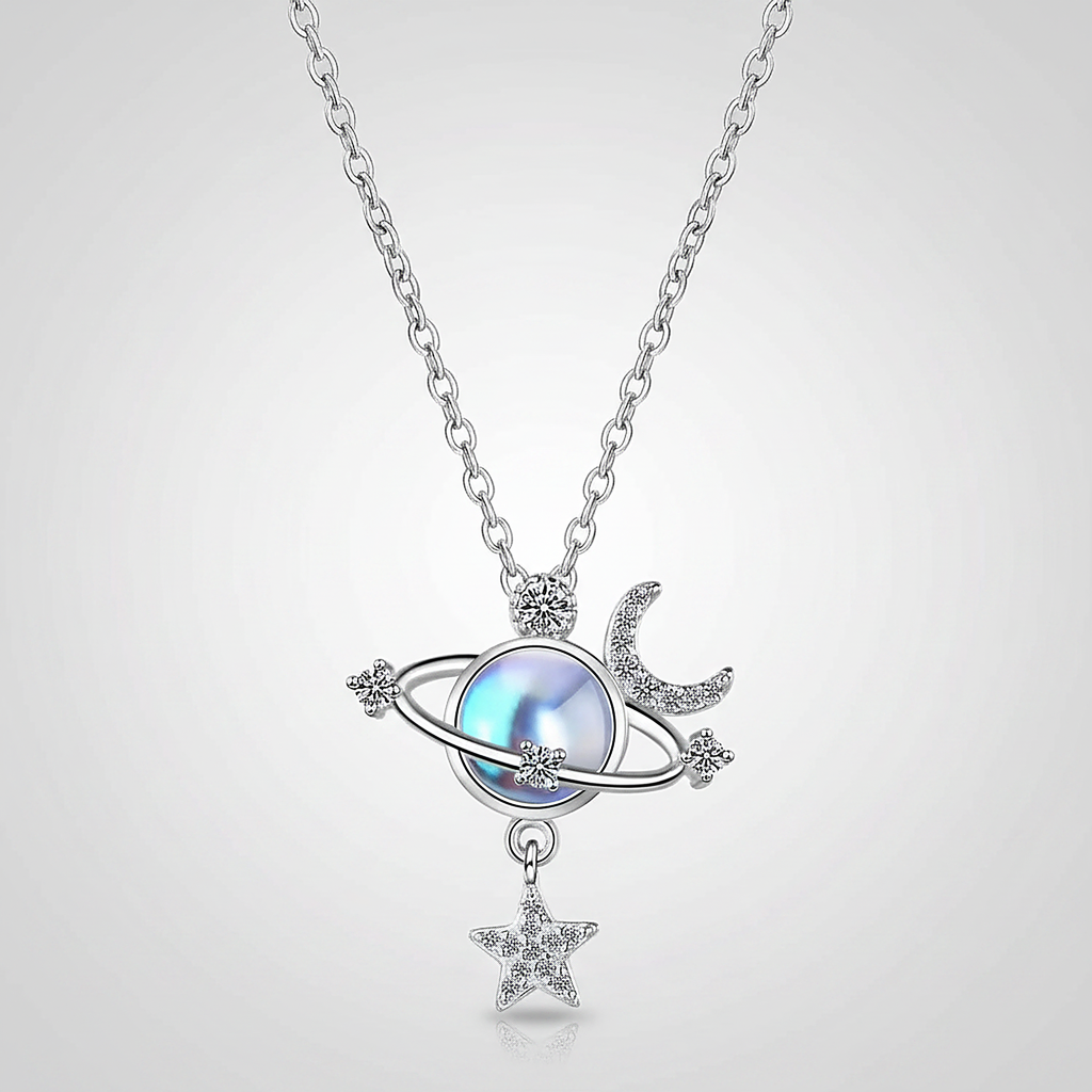 Thessaly Moonstone Necklace