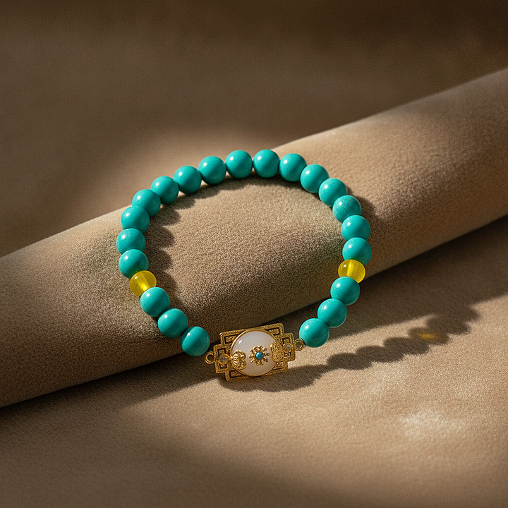 Clemence Turquoise Bracelet