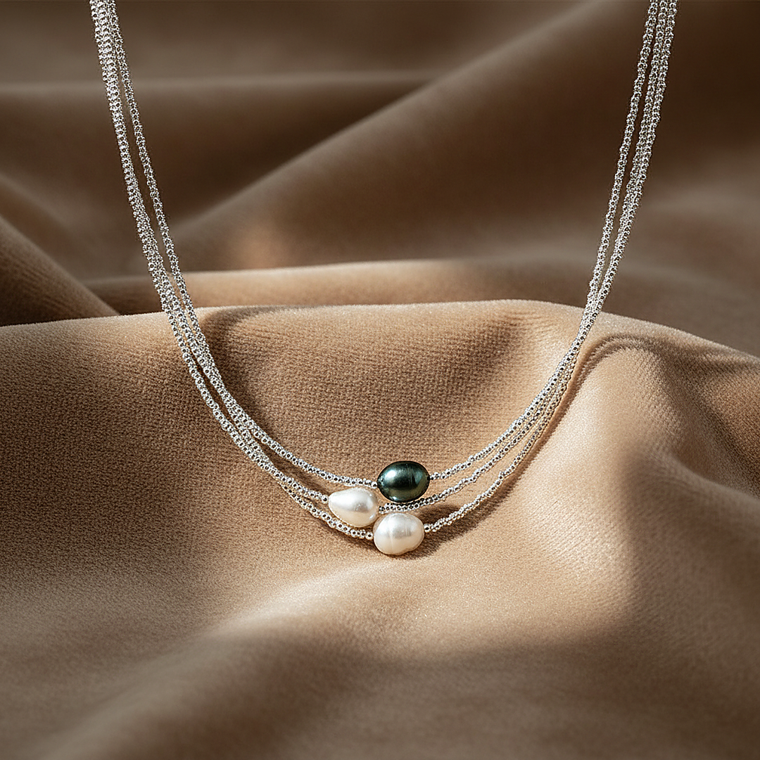 Zaria Pearl Necklace