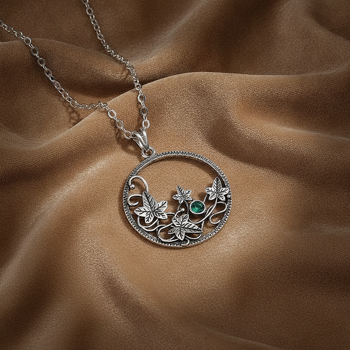 Delphine Emerald Necklace