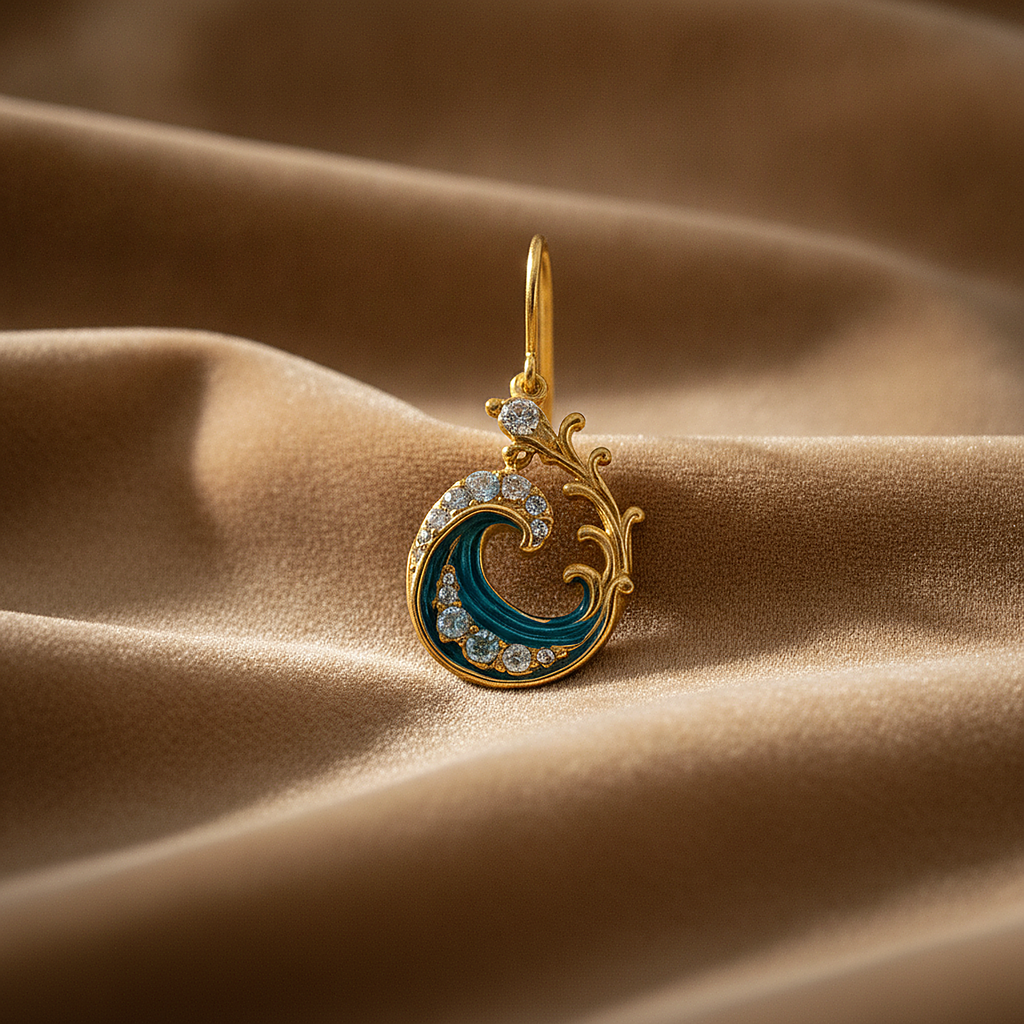 Maelys Aquamarine Earrings