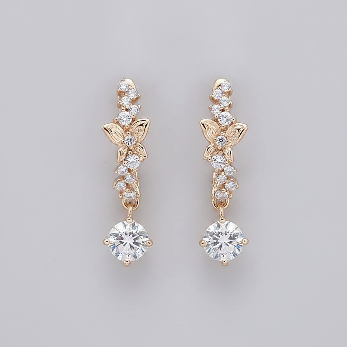 Boucles d’oreilles Yara en zircone