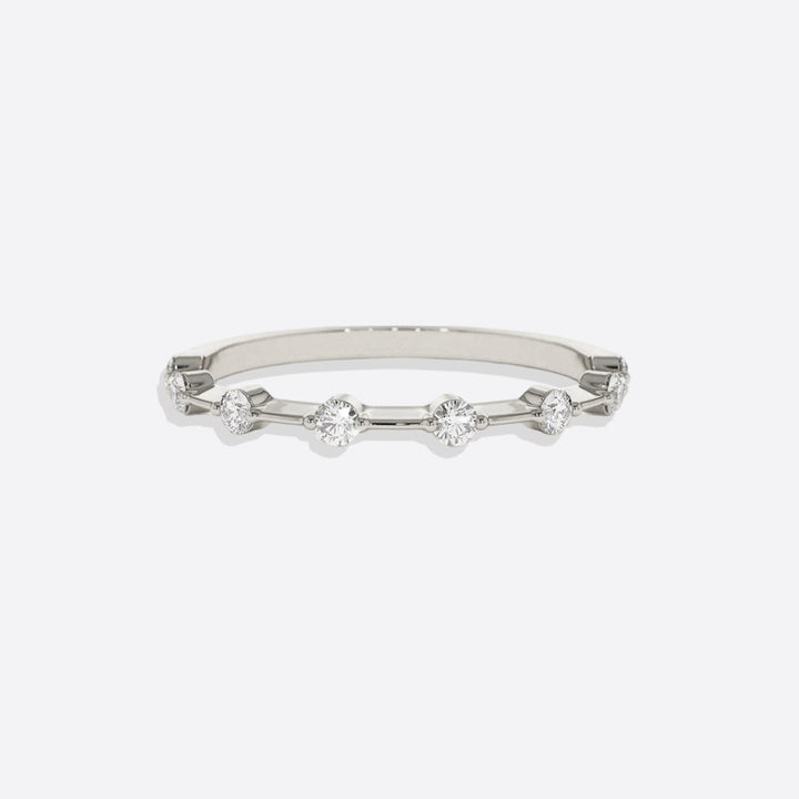 Ultra Thin Floating Eternity Ring
