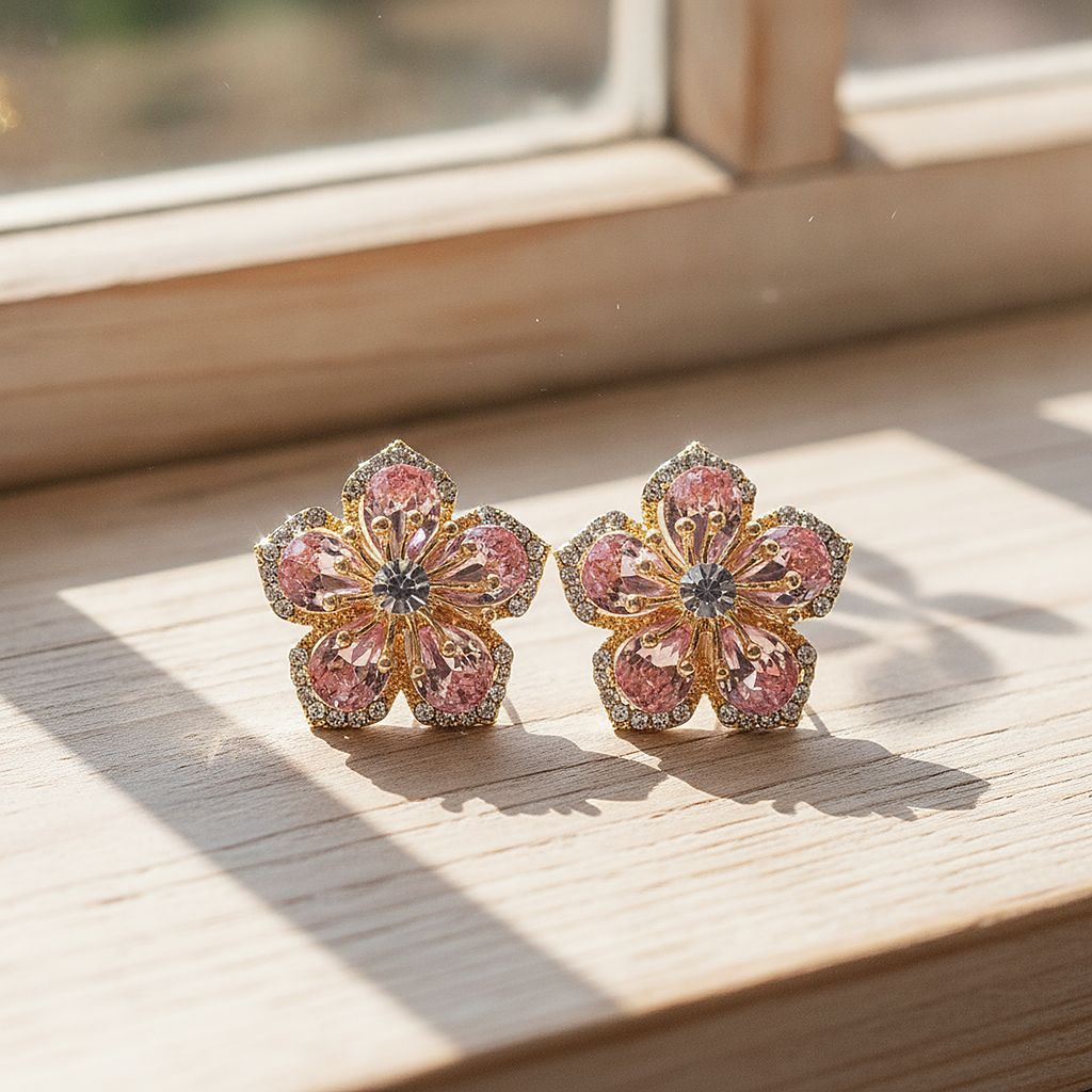 Aurelie Zirconia Earrings
